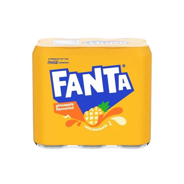 FANTA PINEAPPLE 325 ML PACK 6