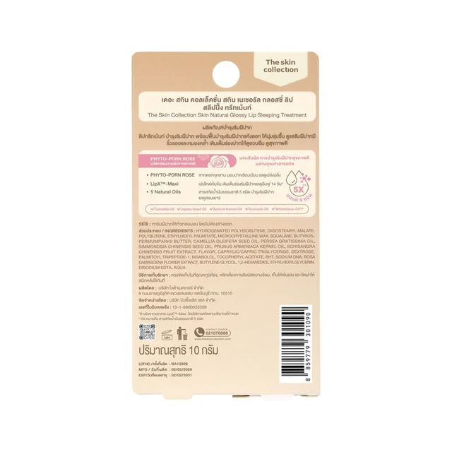 THE SKIN NATURAL GLOSSY LIP SLEEPING 10 G