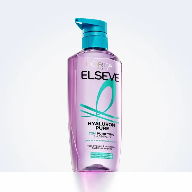 LOREAL ELSEVE HYALURON PURE SHAMPOO 400 ML.