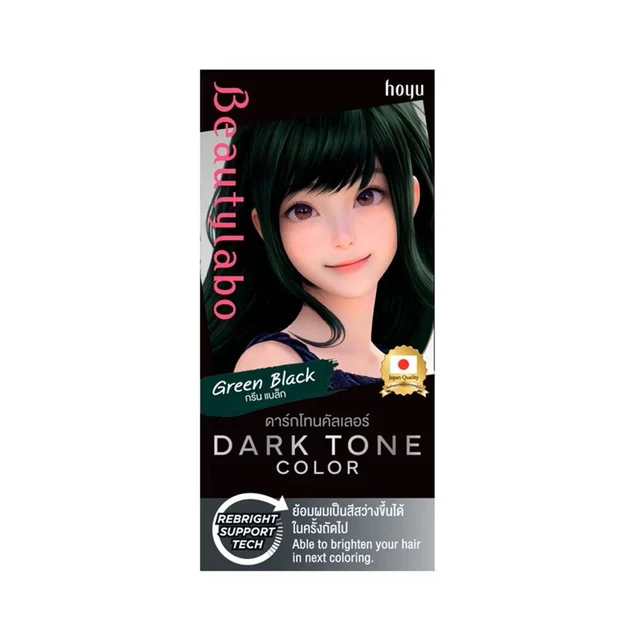 BEAUTYLABO DARK TONE GREEN BLACK 180 ML
