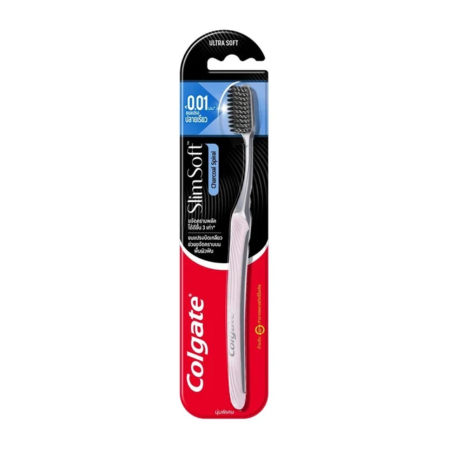 COLGATE SLIM SOFT CHARCOAL SPIRAL P.1
