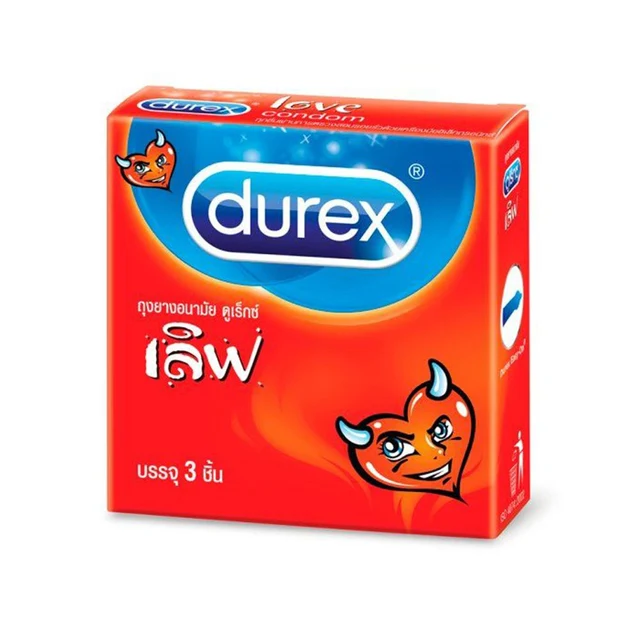 DUREX LOVE COMDOM 3 PIECES
