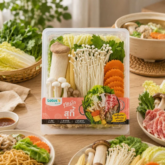 LOTUSS MUSHROOM SUKI SET PACK 470 G