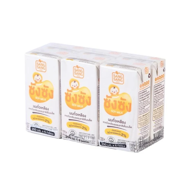 SANG SANG UHT SOY MILK 300 ML PACK 6