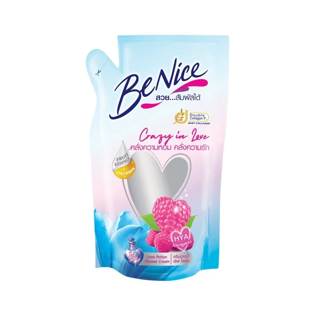 BENICE LOVE POTION HYA SHOWER CREAM REFILL 400 ML