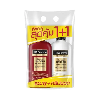 เทรซาเม่ เคราติน แชมพู370+ครีมนวด370มล