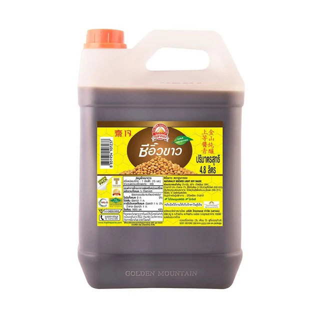 LIGSHT SOY SAUCE 4.8L W/GALLON 1