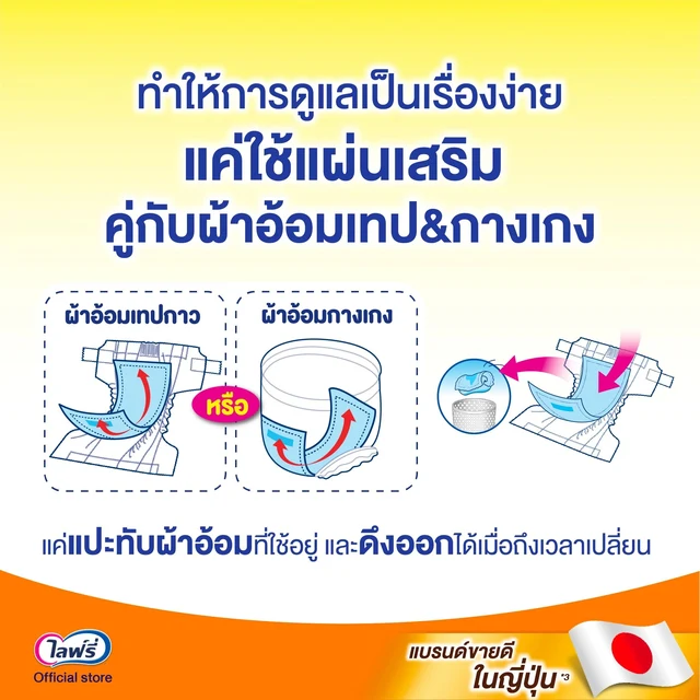 LIFREE SUB PAD STANDARD 54 PCS.