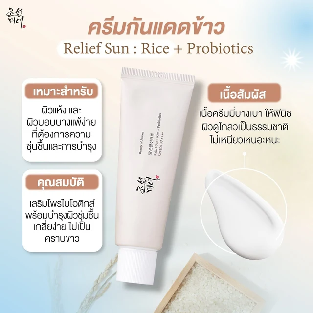 บิวตี้ ออฟ โชซอน รีลีฟ ซันไรซ์ 50 มล.