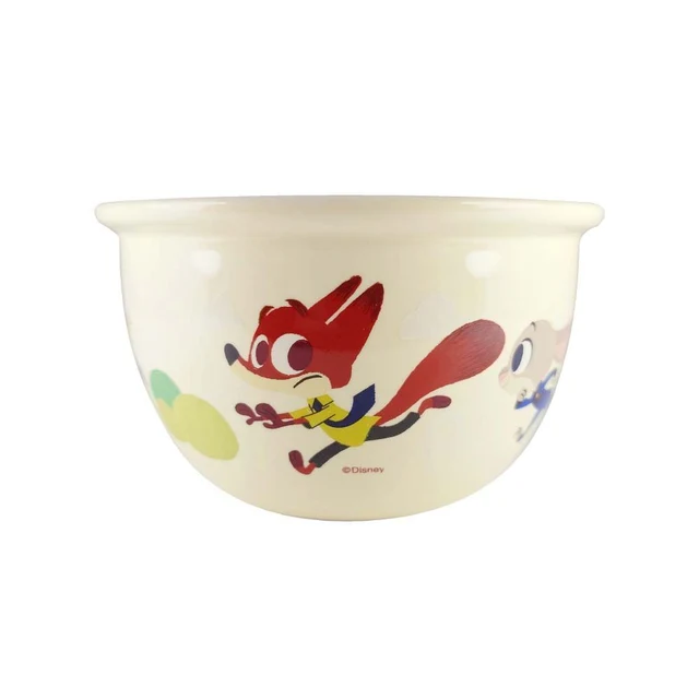 MOMENTO CERAMIC PLATE BOWL ZOOTOPIA 4 PCS (ASSORTED)