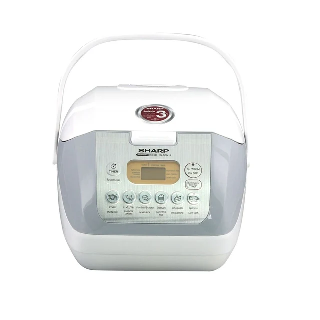 SHARP RICE COOKER 1.8 L. #KS-COM18 (ASSORTED)