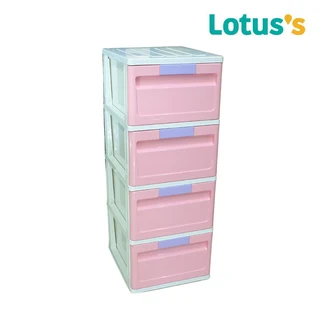 LOTUSS DRAWER CABINET CANDY PINKY 4 LAYER