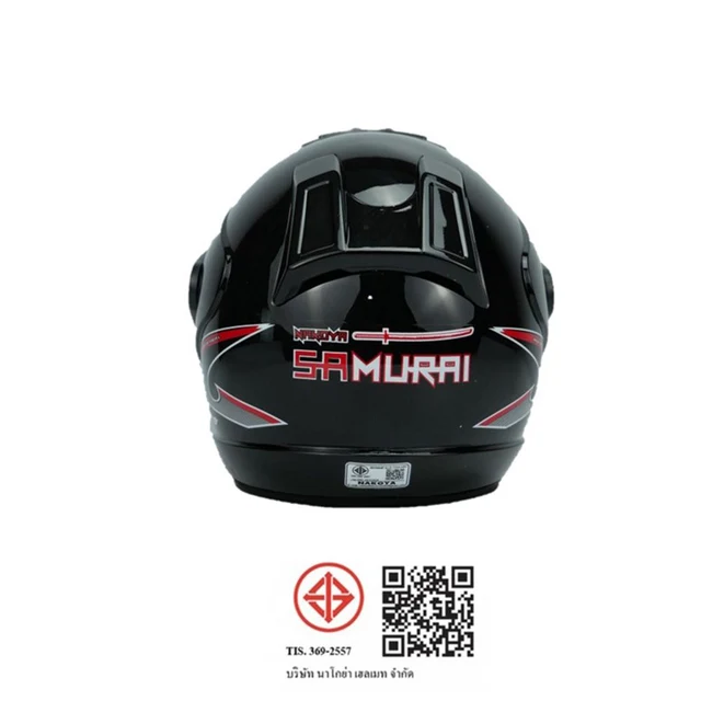 SAMURAI HELMET FULL BLACK