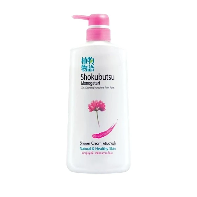 SHOKUBUTSU SHOWER CREAM CHINESE MILK VETCH 400 ML