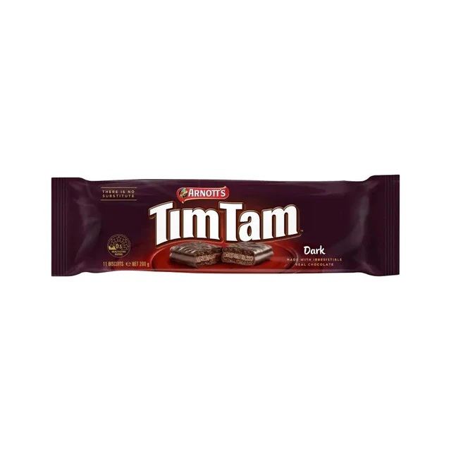 ARNOTTS TIMTAM DARK BISCUIT 200 G