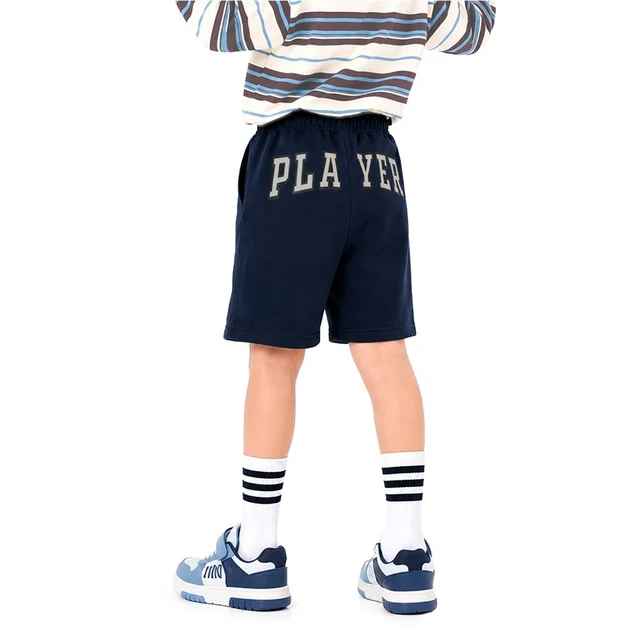 MESTYLE KNIT SHORTS PREPPY SPORT NAVY SIZE 7