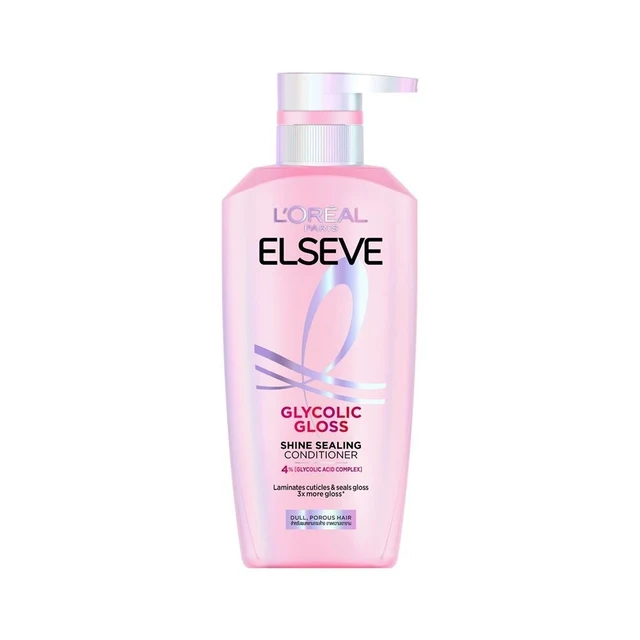 LOREAL ELSEVE GLYCOLIC GLOSS CONDITIONER 375 ML