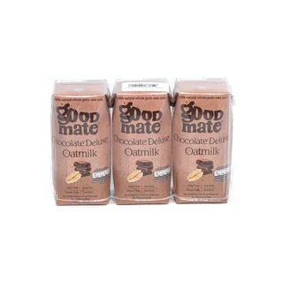 GOODMATE OAT MILK CHOCOLATE DELUXE 180 ML PACK 3