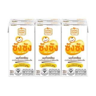 SANG SANG UHT SOY MILK 300 ML PACK 6
