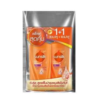 SUNSILK SHAMPOO DAMAGE RESTORE OR325X2