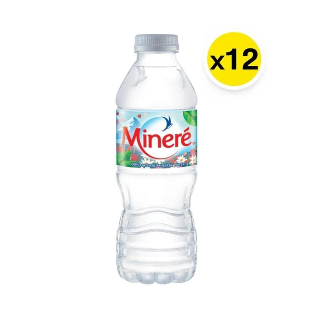MINERE MINERAL WATER 330 ML PACK 12