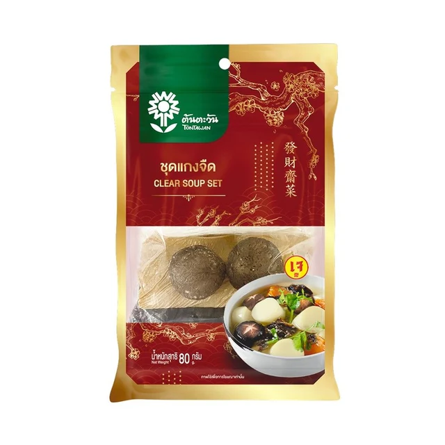 TONTAWAN MIXED CLEAR SOUP SET 80G.