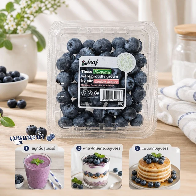 BLUEBERRY PACK 125 G