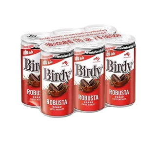 BIRDY ROBUSTA COFFEE 170 ML. PACK 6