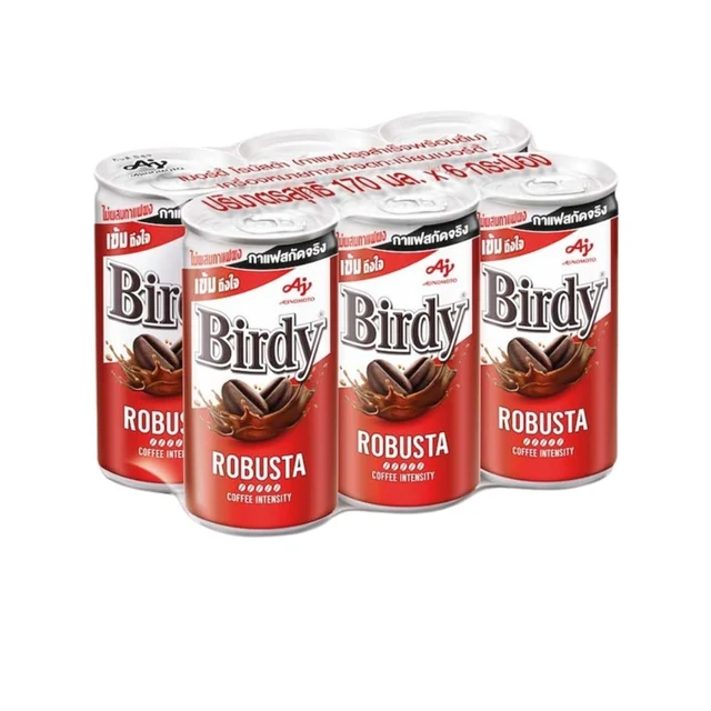 BIRDY ROBUSTA COFFEE 170 ML. PACK 6