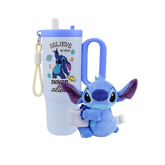MOMENTO TUMBLER STAINLESS + STITCH PLUSH 700 ML