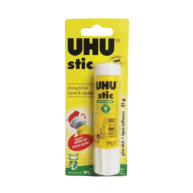 UHU กาวแท่ง 21G สีขาว