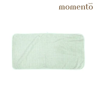 โมเมนโต ผ้าขนหนูคอรัล สีเขียว 15X30 นิ้ว