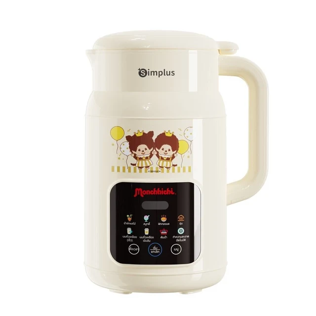 SIMPLUS เครื่องทำน้ำเต้าหู้ มอนชิชิ 1ลิตร รุ่นPBJH001CRLT-MC