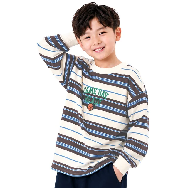 MESTYLE เสื้อแขนยาวริ้ว PREPPY ไซซ์ 5