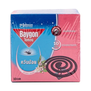 ไบกอนยาจุดกันยุงควันน้อย เฟรชบลอสซัม X5