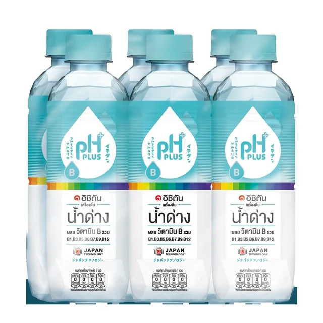 ICHITAN 8.5 ALKALINE VITAMIN B 550ML.X6