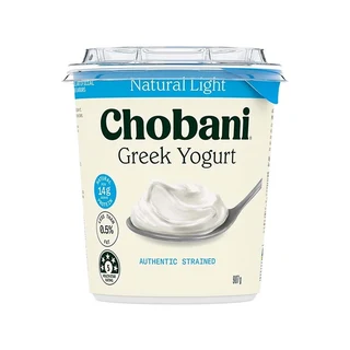 CHOBANI GREEK YOGURT NATURAL LIGHT 907 G