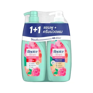 รีจอยส์ แชมพู เจจูโรส 340 มล. + ครีมนวดผม 325 มล.