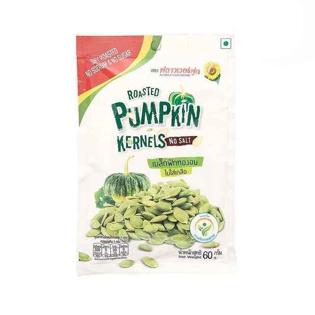 FLOWER FOOD ROASTED PUMPKIN NO SALT 60 G
