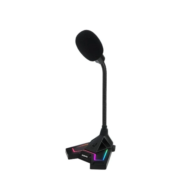 NUBWO M31 ไมโครโฟนเกมมิ่งแบบตั้งโต๊ะ RGB