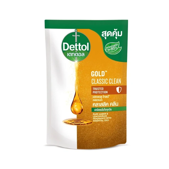 DETTOL GOLD CLASSIC SHOWER GEL REFILL 370 ML.