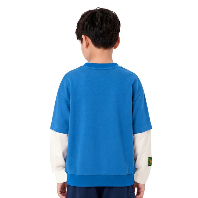 MESTYLE LONG SLEEVE PREPPY SPORT BLUE SIZE 9