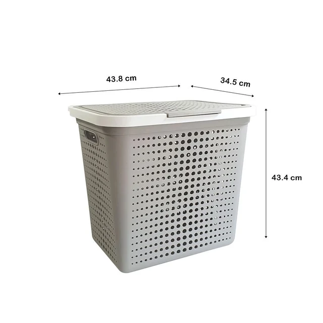 MOMENTO BUBBLE LAUNDRY BASKET HH-1222L