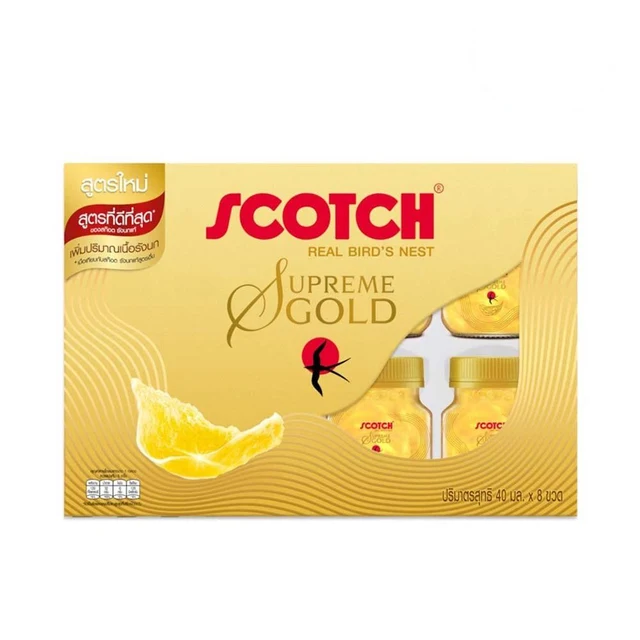 SCOTCH BIRDS NEST SUPREME GOLD 40 ML PACK8
