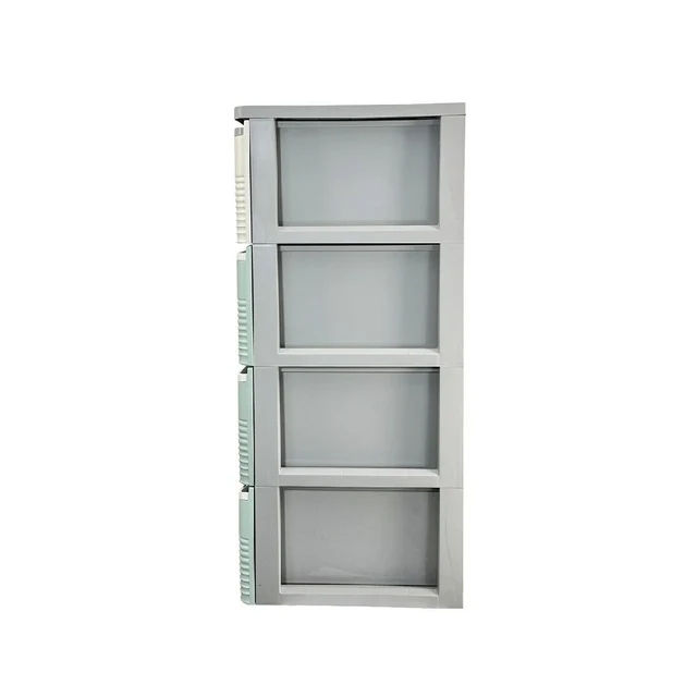 DRAWER STRIPE GREEN 4 TIER