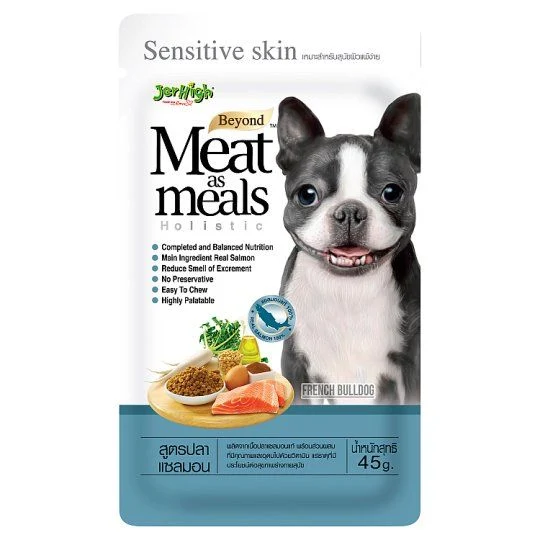 JERHIGH MEATASMEAL SENSTIIVE SALMON45G T