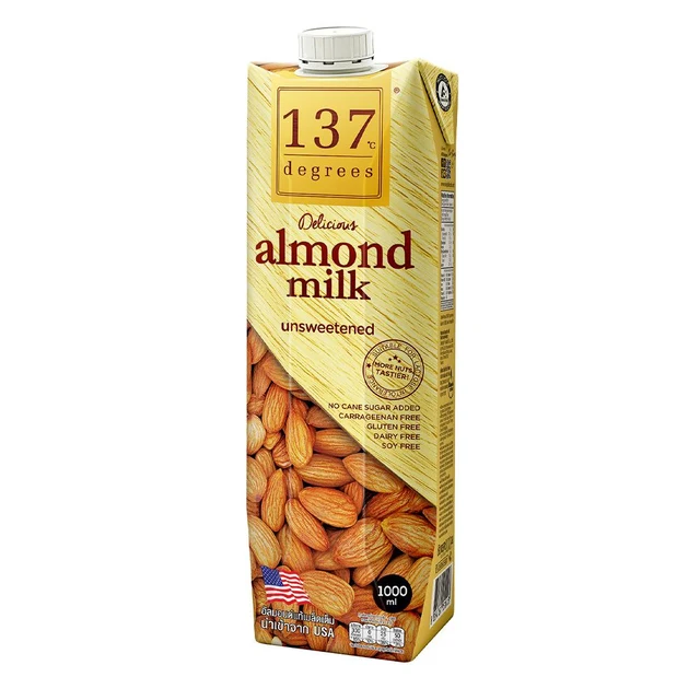 137 DEGREES ALMOND MILK UNSWEETENED 1 L