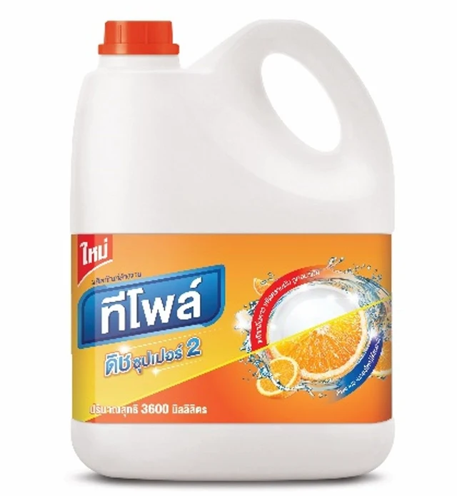 ทีโพล์ดิชซุปเปอร์2 น้ำยาล้างจาน 3600มล.