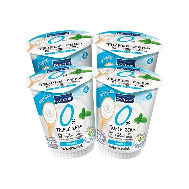 DUTCHIE YOGURT 0% FAT FREE 125 G PACK 4