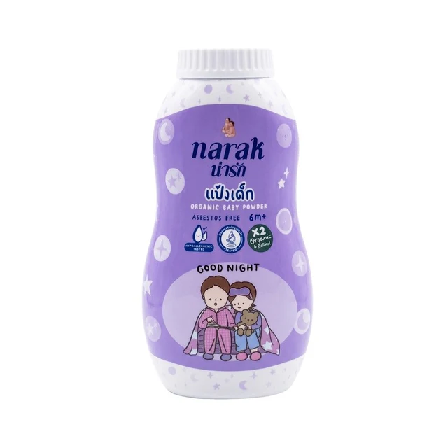 น่ารัก แป้งเด็ก ออร์แกนิก กู๊ดไนท์ 150 กรัม